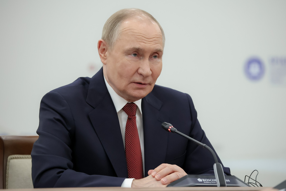 Глава государства заявил, что игры закончились.  Фото: Фото: из фотобанка Фонда Росконгресс / photo.roscongress.org / Степан Пугачев