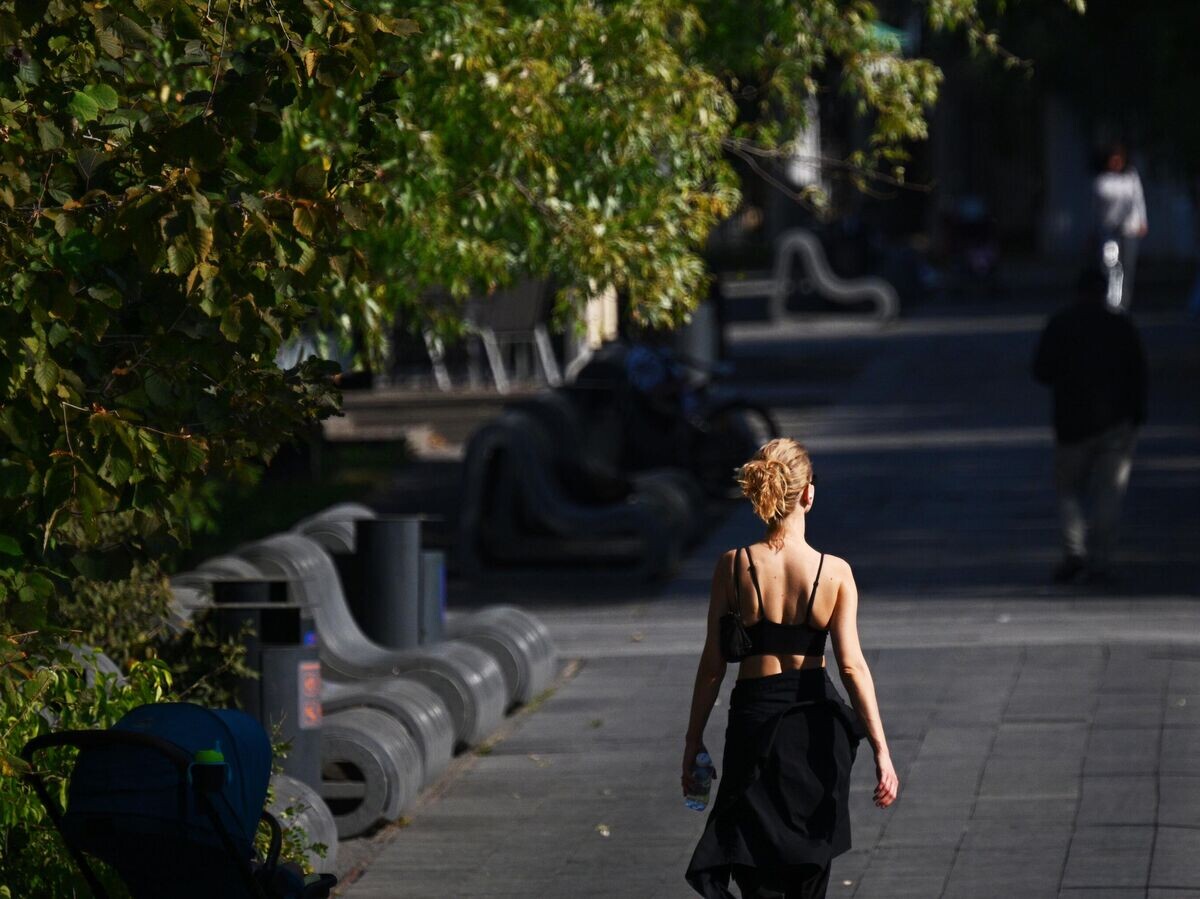    Теплая погода в Москве © РИА Новости / Рамиль Ситдиков