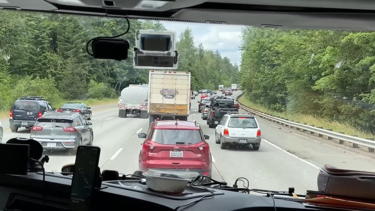 Пробка 3 км за 2 часа