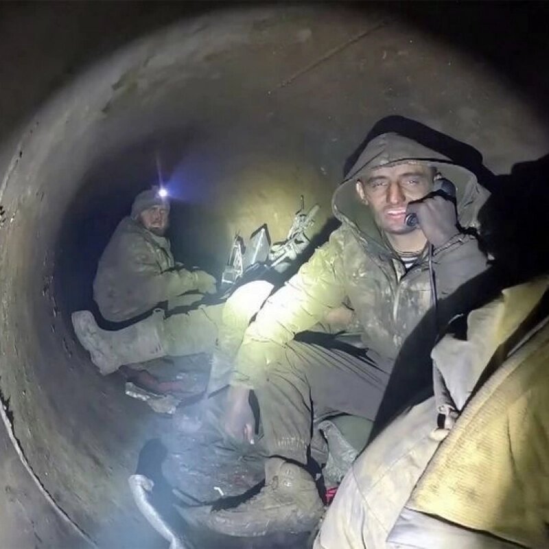    Операция «Поток». Кадр из видео Первого канала. Фото: Кадр из видео/ Первый канал