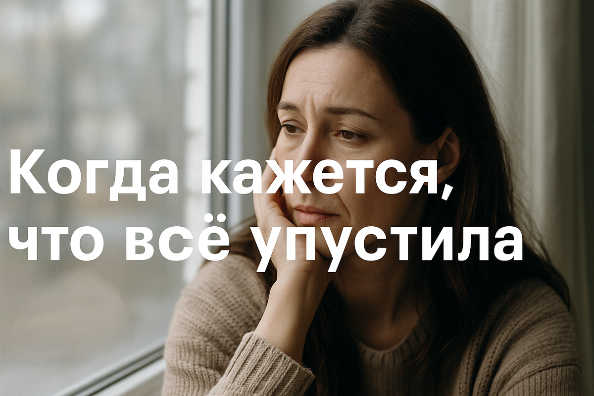 Жизнь мимо: когда приходит ощущение, что всё пошло не так