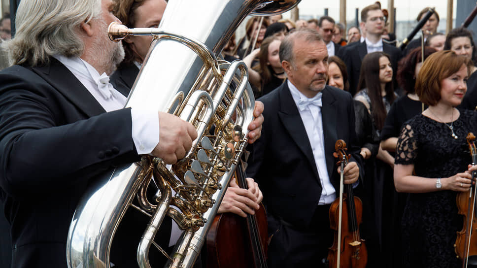 Выступление Уральского филармонического оркестра.📷Фото: Марина Молдавская / Коммерсантъ