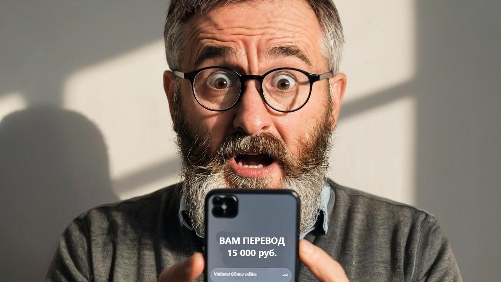 Незнакомец перевёл вам деньги