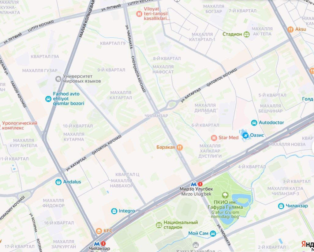 Улица Катартал и ....