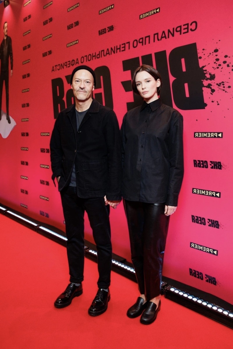 Федор Бондарчук и Паулина Олеговна 