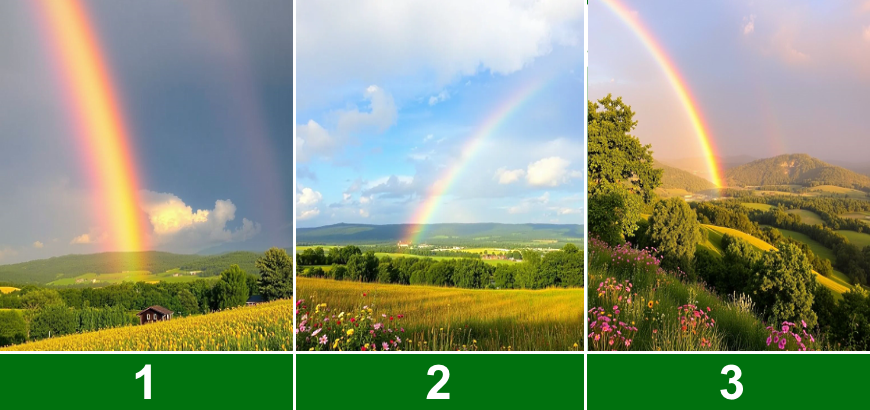 Выберите радугу