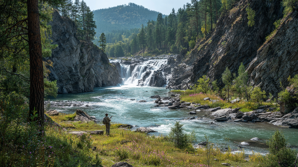    Водопады реки Шинок: Как природное чудо Алтая изменит ваше восприятие приключений и сохранит вашу душу