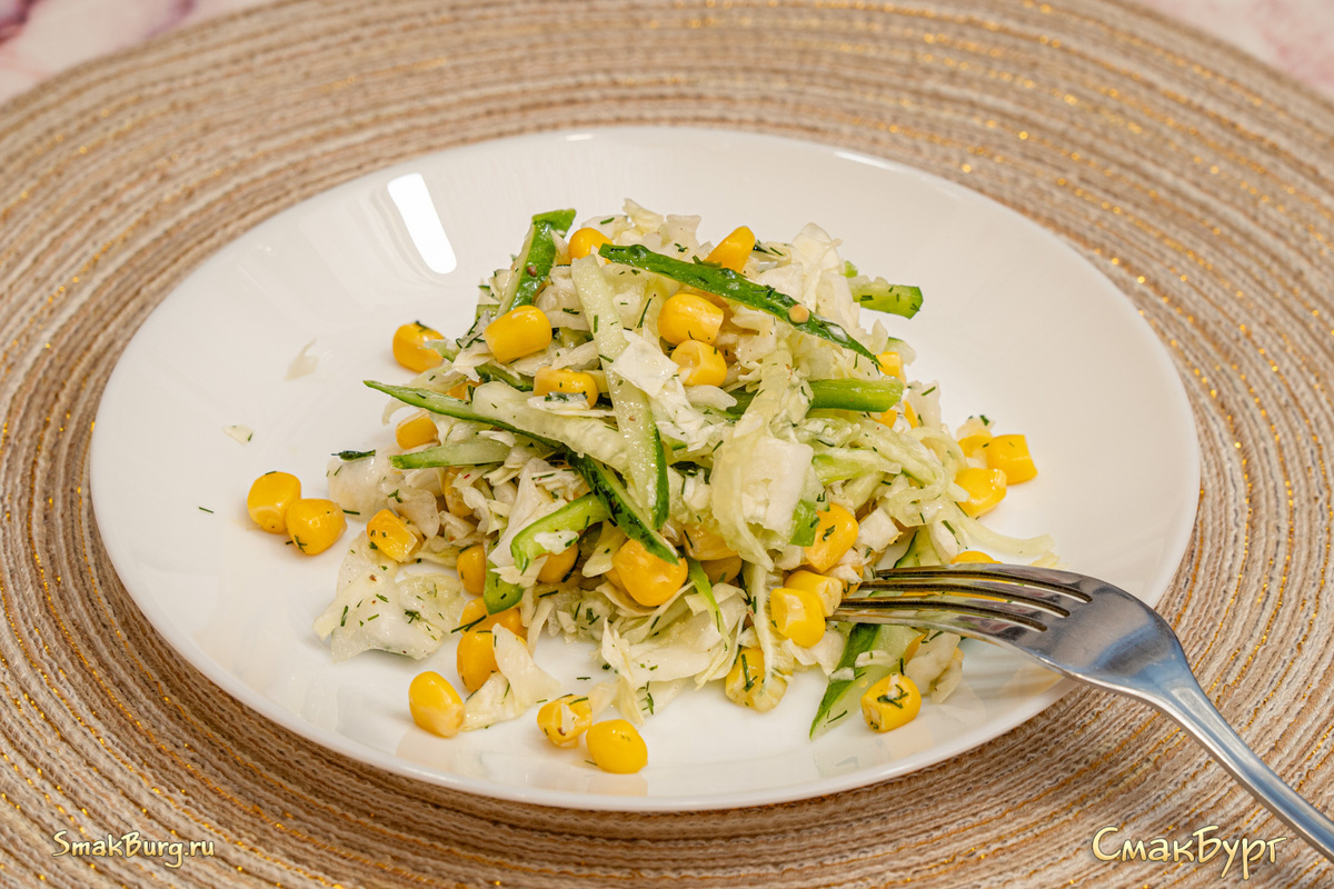 Сочный и легкий овощной салат на каждый день - простой и такой полезный!