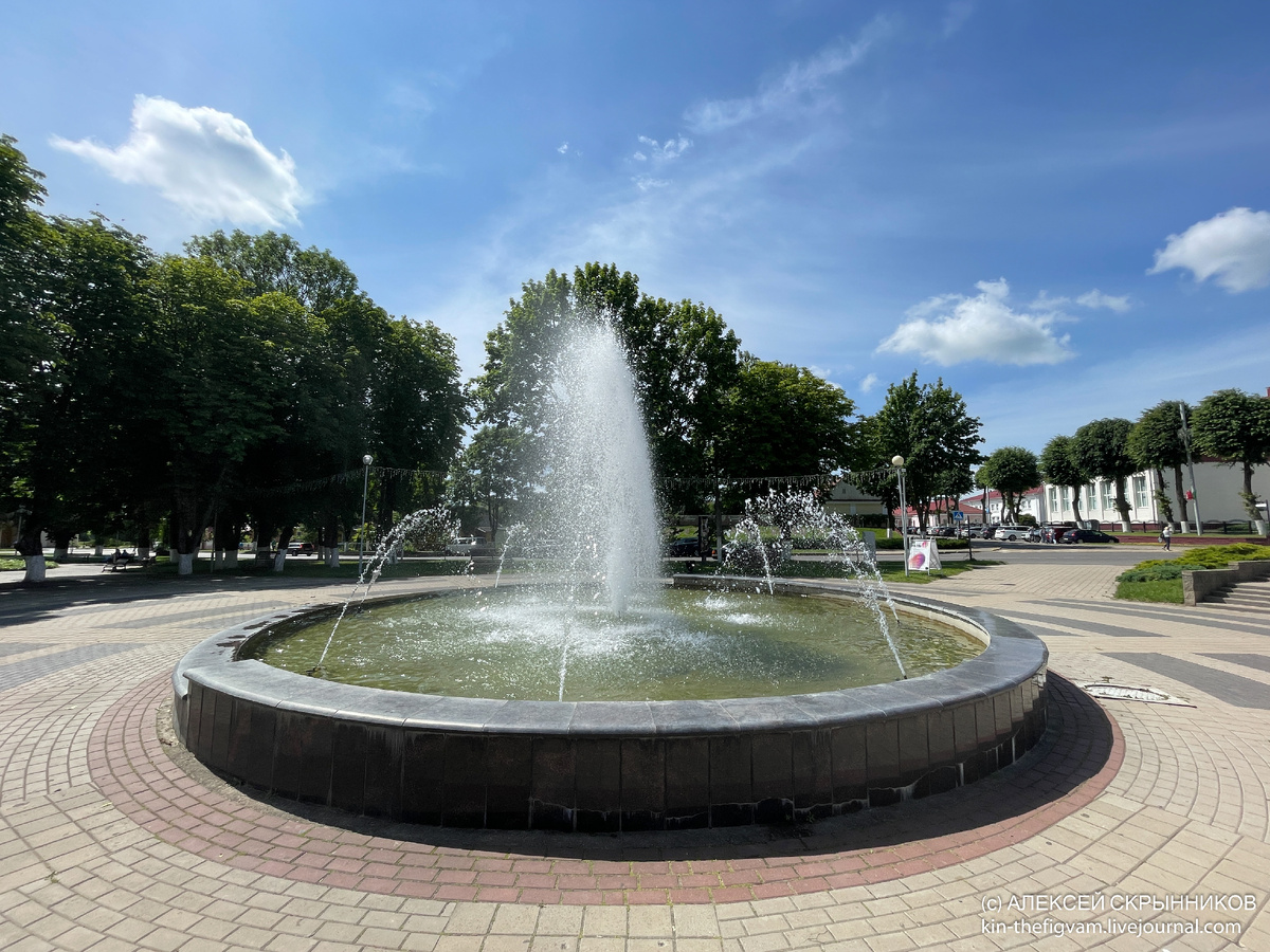 Фонтан в Несвиже