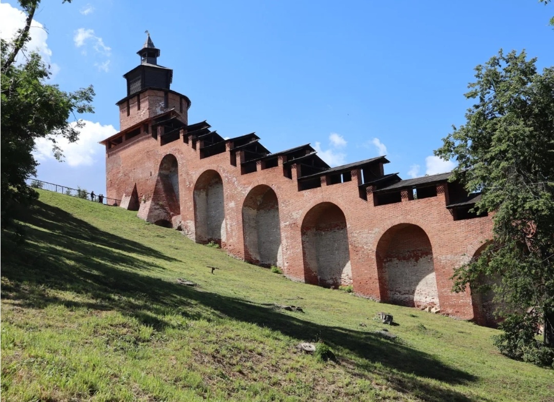 Стена Нижегородского кремля
