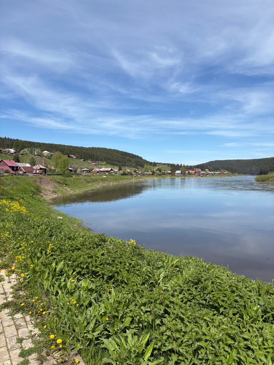 Стрелка слияния Чусовой и Кынка