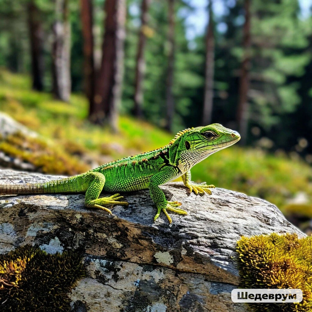 Сгенерировано ИИ: у некоторых народов африки ящерица символизирует компромисс