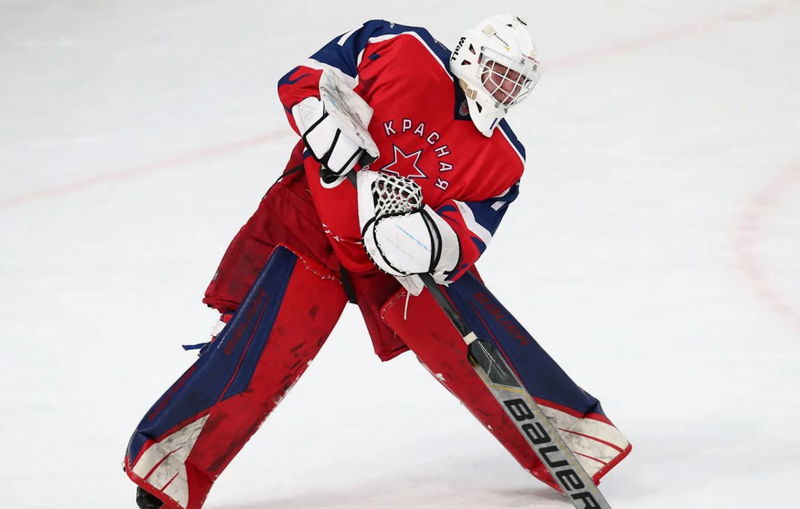 18-летний Петр Андреянов был задрафтован "Коламбусом". Фото: соцсети