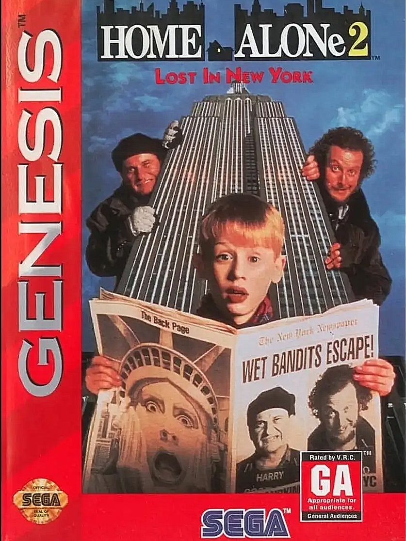 Игра "Home Alone 2: Lost in New York" от SEGA