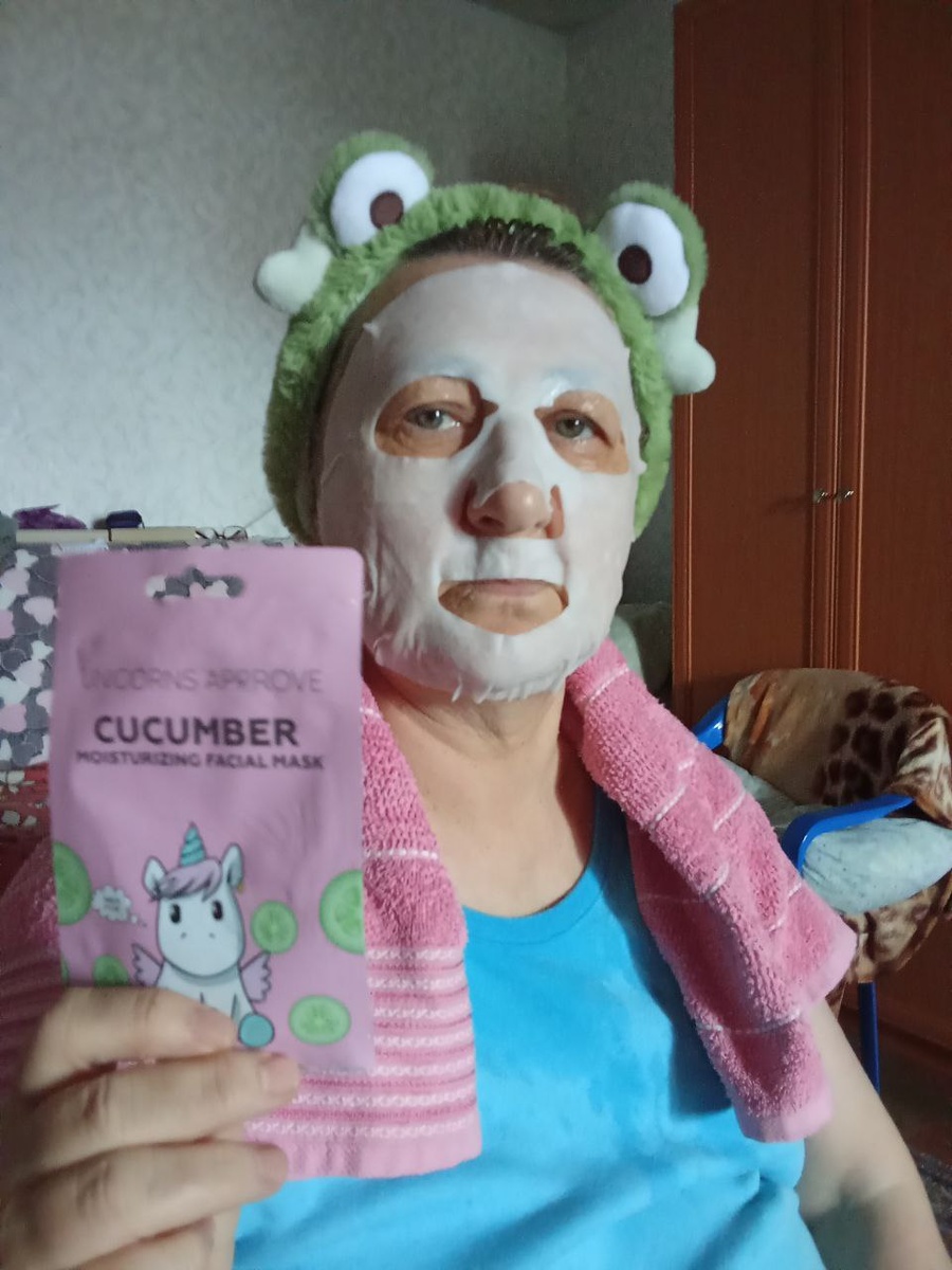 Фото автора статьи. Я, в новой маске.