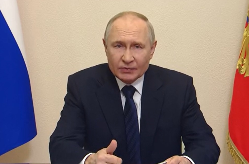    На фото стоп-кадр видеоматериала сайта kremlin.ru Татьяна Пшеничная