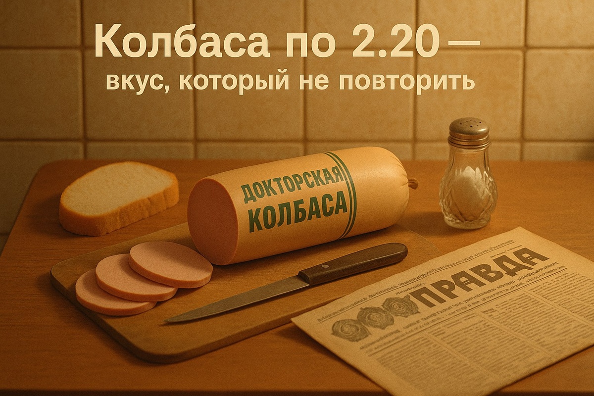 Колбаса по 2.20 — не просто продукт, а символ времени. Её вкус помнят миллионы: мягкая, ароматная, в серой обёртке и с особым запахом, который невозможно забыть. Сегодня на прилавках сотни видов, но ту — настоящую, по ГОСТу, мы ищем до сих пор. Это был вкус детства, праздников и самых душевных бутербродов в мире.
