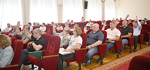    Идет голосование. / ФОТО Юлии Фроловой Администратор