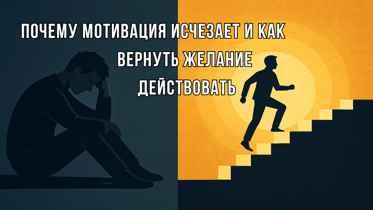 мотивация приходит и уходит