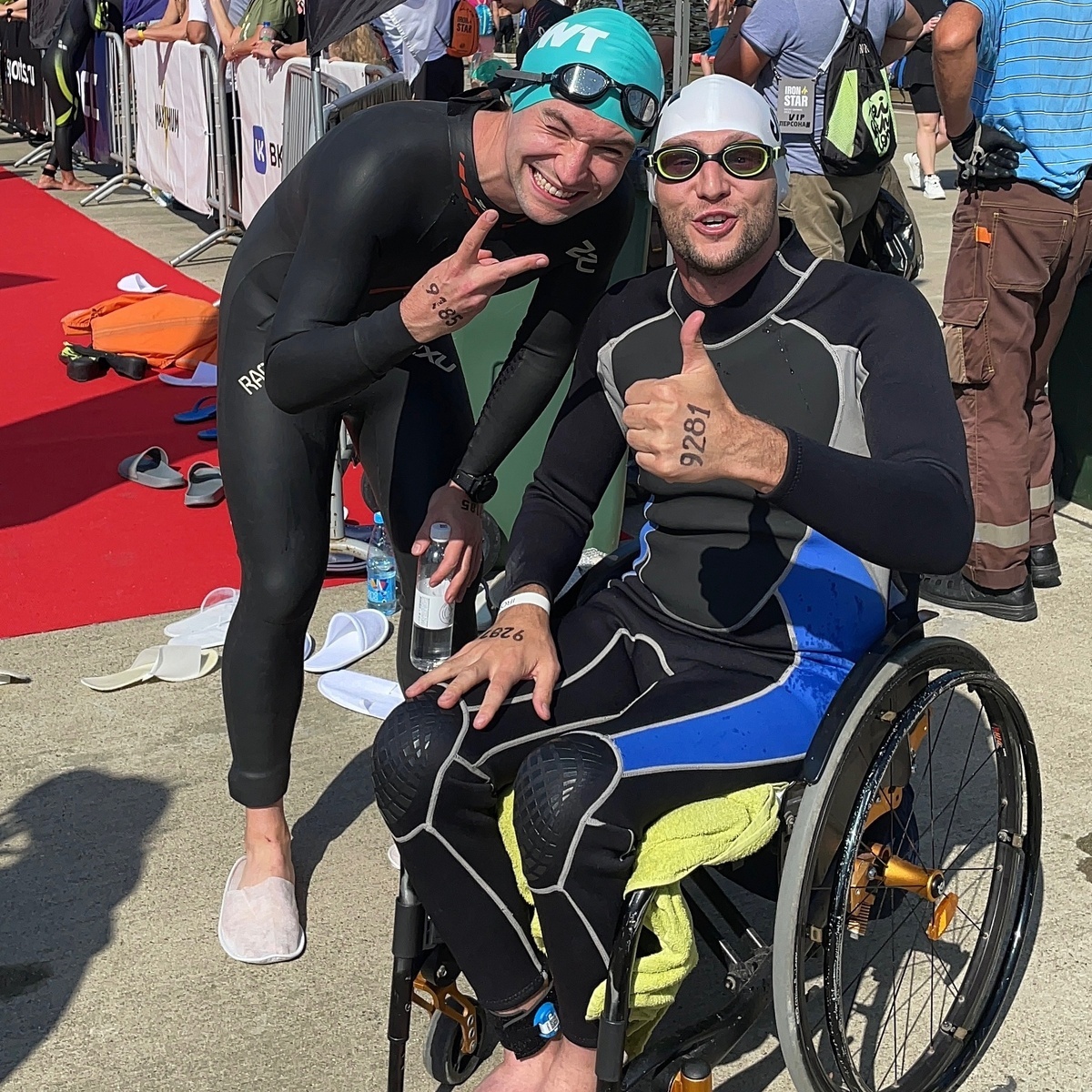 Плавание на отрытой воде дает мне знкомства со "своими людьми"