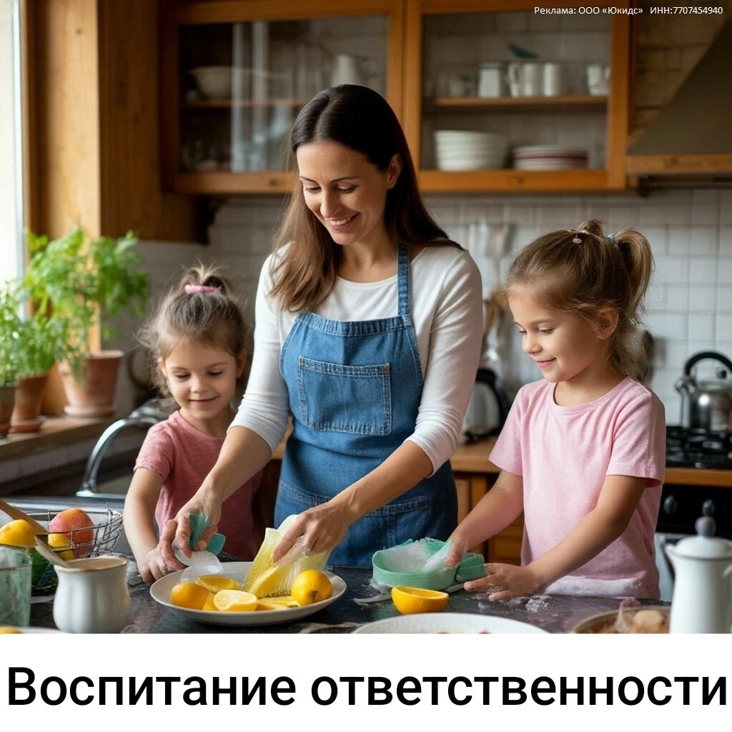 Как вырастить ответственного ребенка