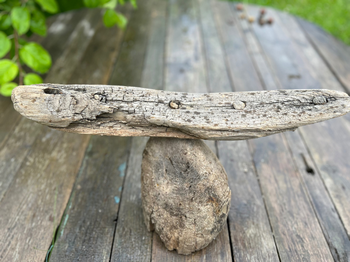 Обломок шпангоута. Фото автора