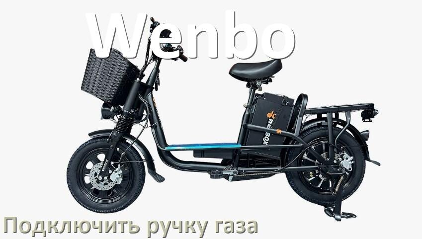 
Как к контроллеру электровелосипеда Wenbo подключить ручку газа самому
