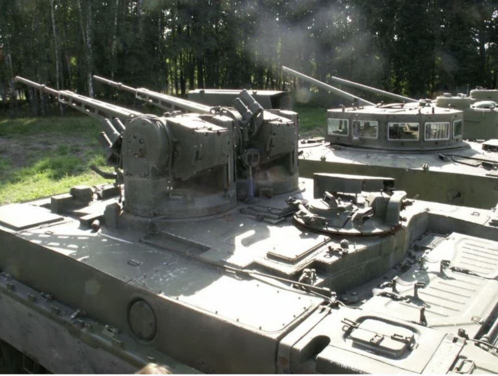 БМПТ объект 781 (вариант А), хорошо видна пулеметная башенка в кормовой части
