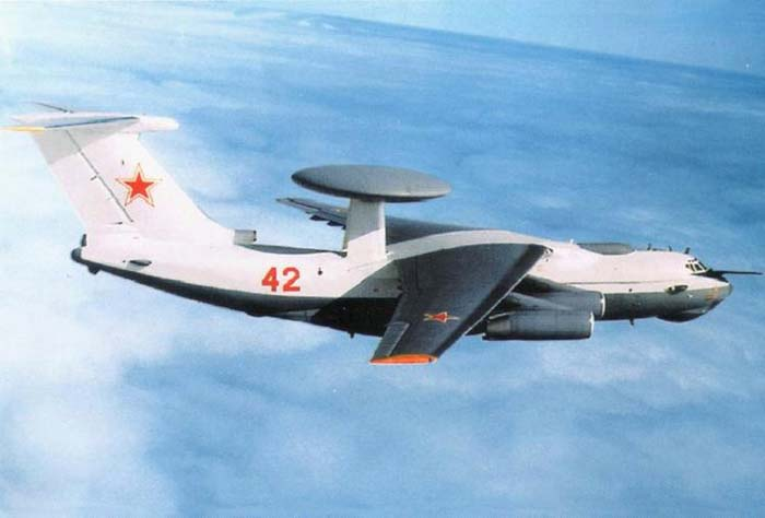 А-50 в полете