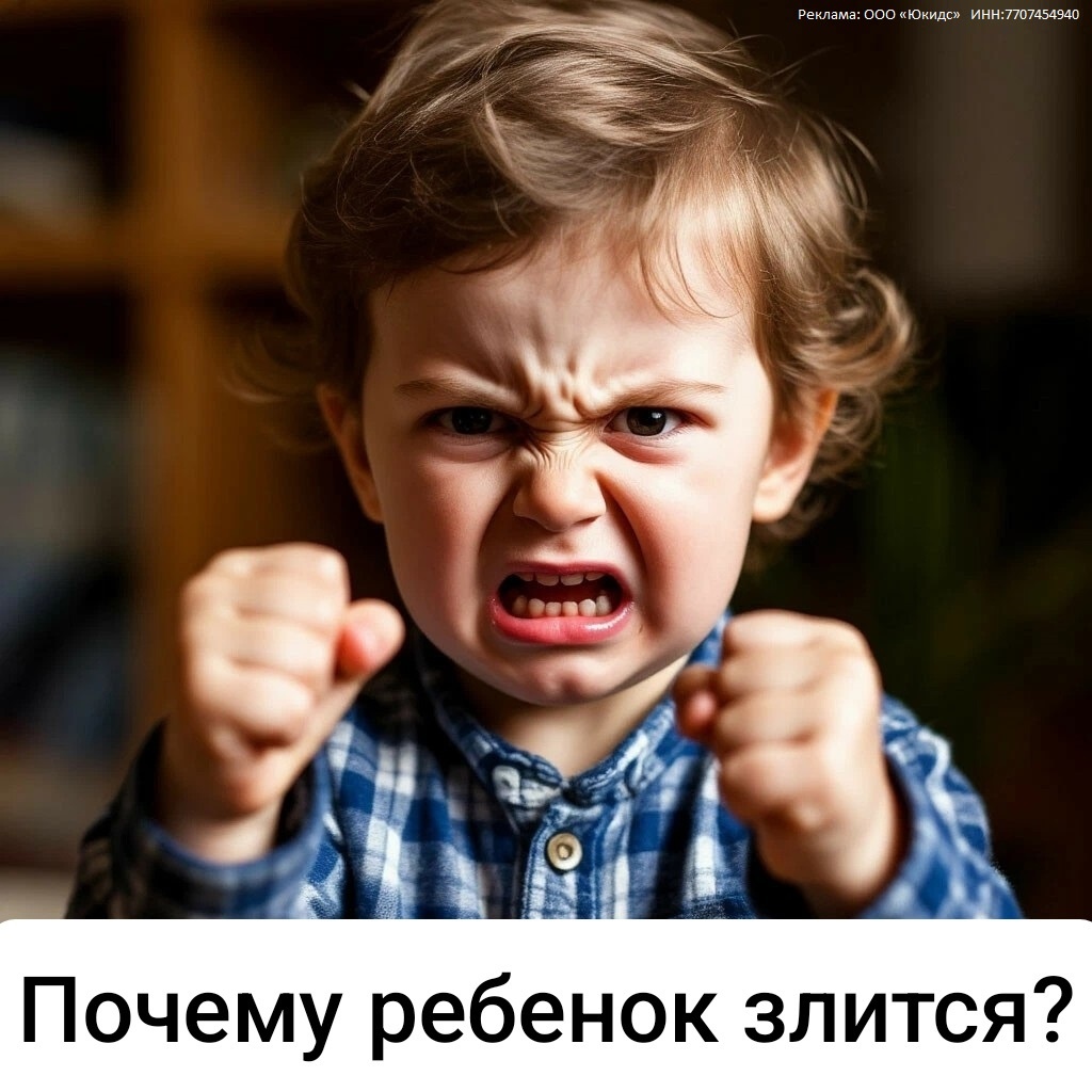 Почему ваш ребенок злится? 