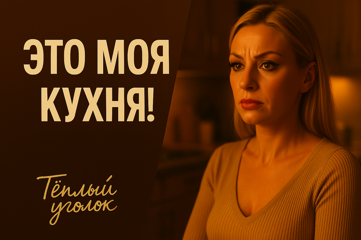 Это МОЯ кухня! — заявила свекровь. А потом увидела договор аренды на мое имя