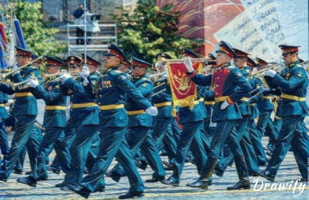 #Военный оркестр как символ почетной обязанности наших ребят служить в армии.