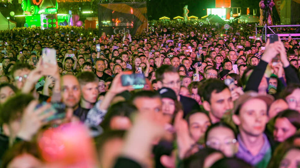 Зрители во время фестиваля.📷Фото: Марина Молдавская / Коммерсантъ