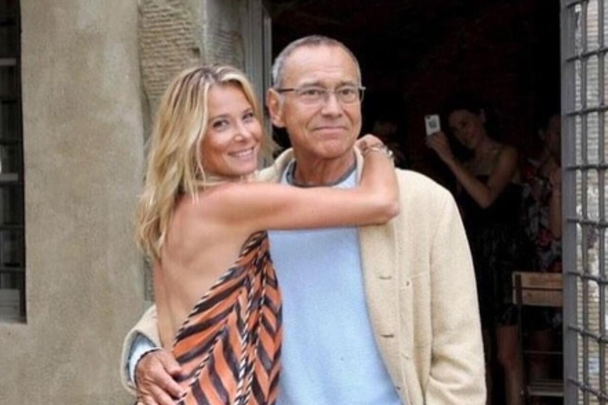    Юлия Высоцкая и Андрей Кончаловский. соцсети