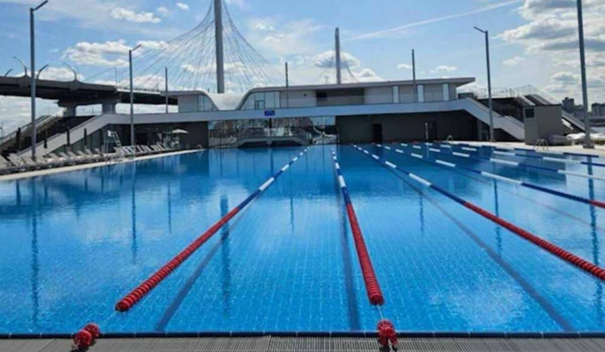     Новый бассейн в Петербурге. Источник: 78.ru Автор фото: flagshtock_spb