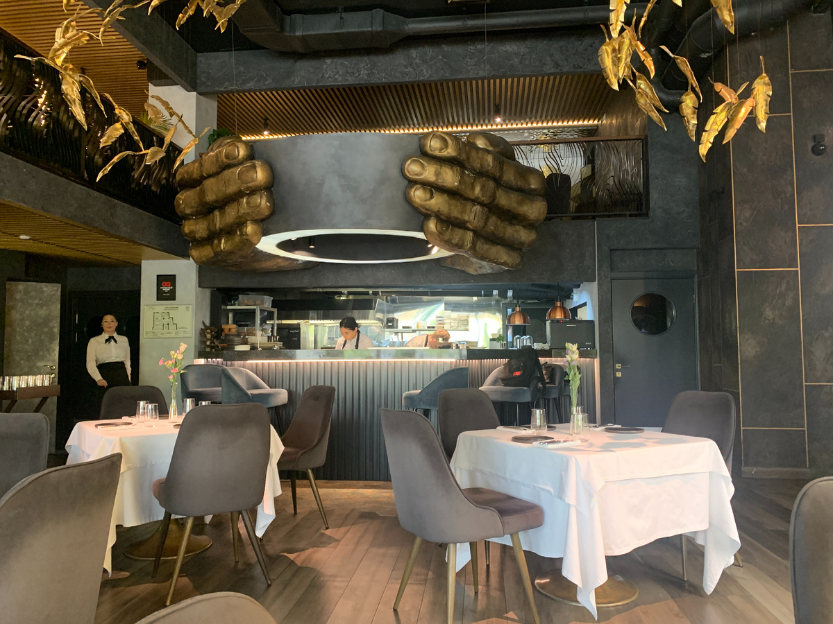 Интерьер ресторана "Touch"