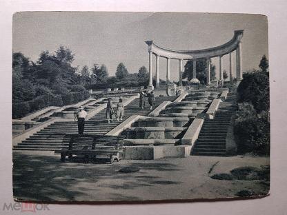 Так Каскадная лестница выглядела в 50х-60х годах