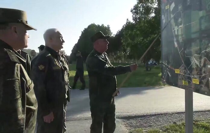    Кадр из видео в ТГ-канале Минобороны РФ