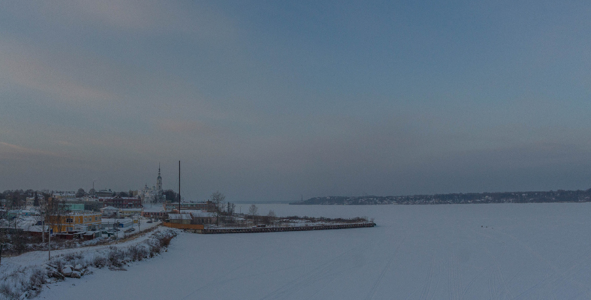 Закат над Волгой