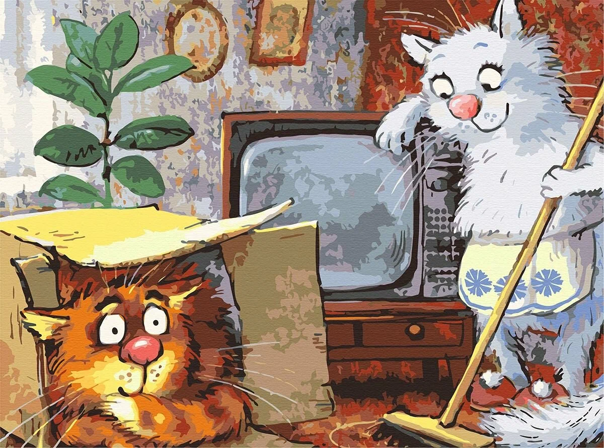 очаровательные коты Рины Зенюк