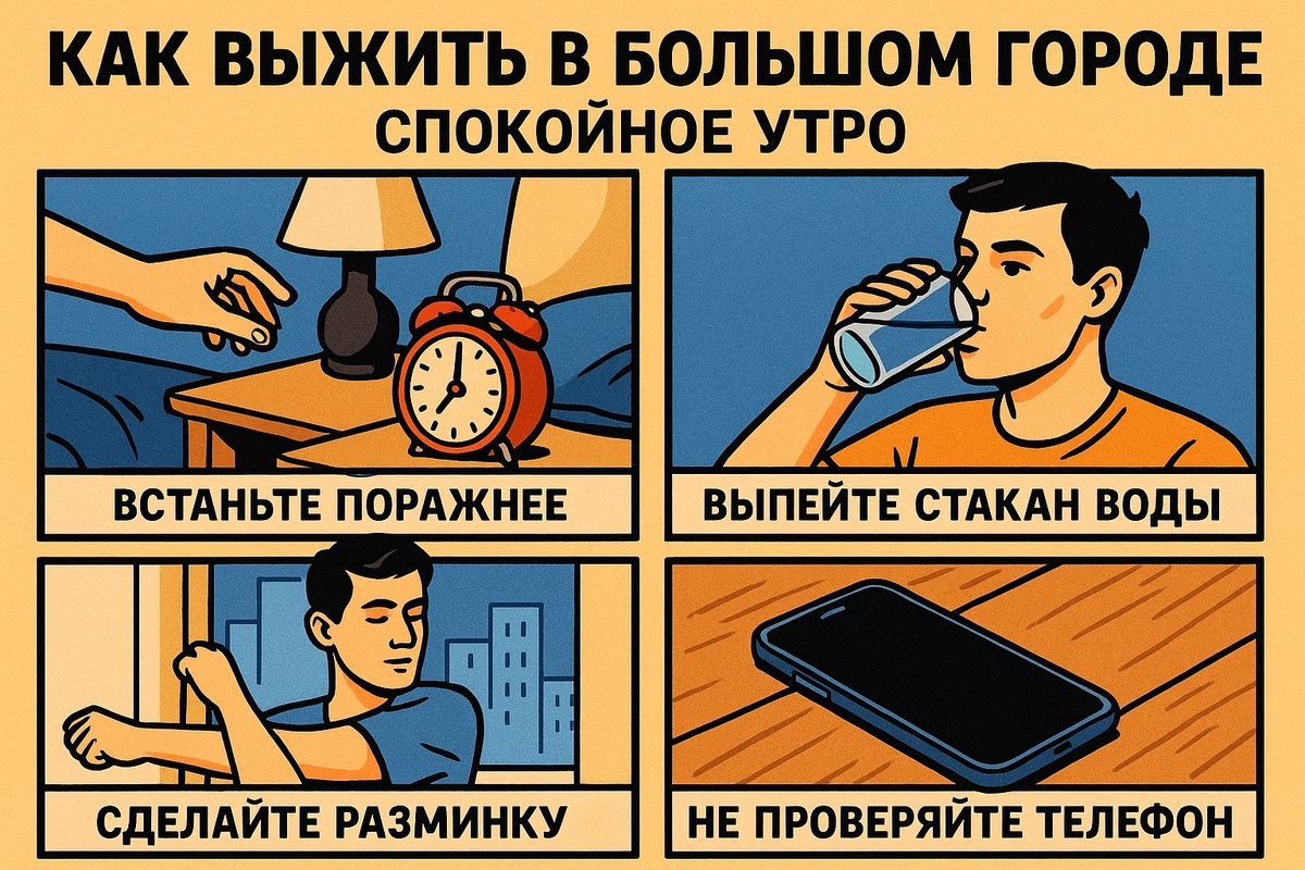 Как выжить в большом городе: 4 простых лайфхака для повседневной жизни