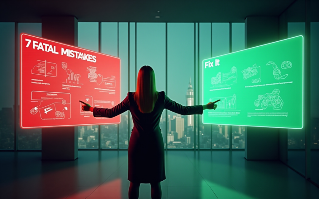    7 фатальных ошибок в офферах 2025: почему ваш бизнес не работает и как это исправит Юлия Чухиль Юлия Чухиль