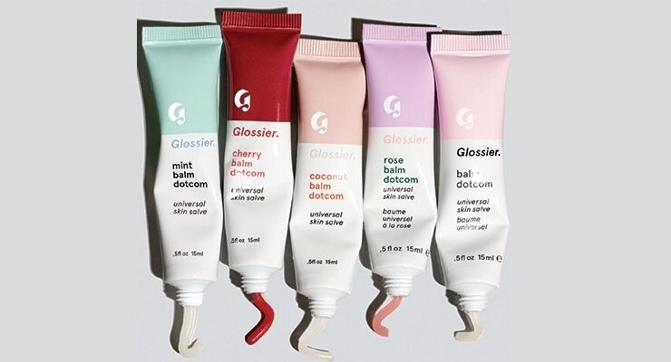 Упаковка Apple и Glossier