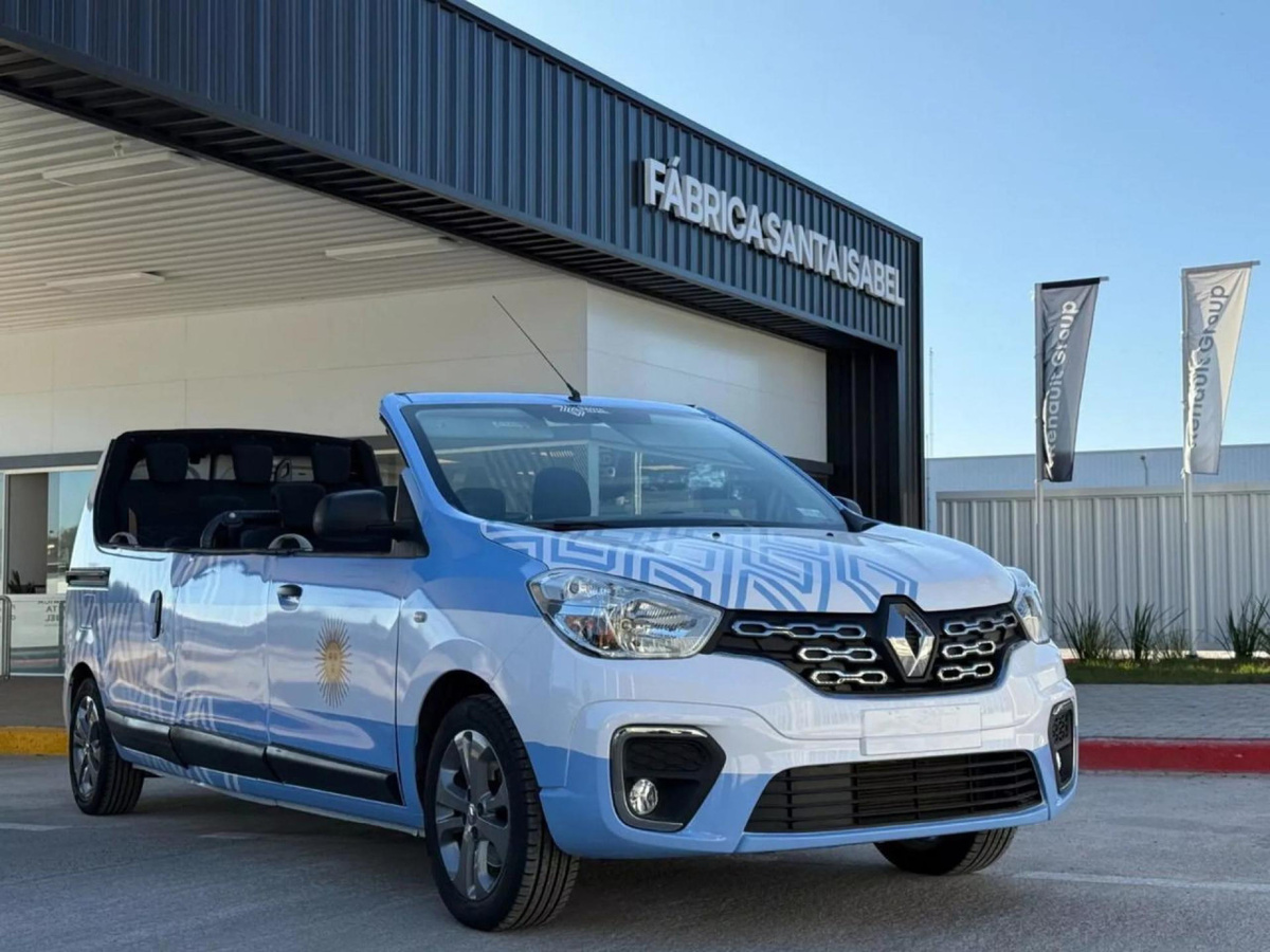 А оно и не  нужно: автомобиль планируется использовать для экскурсий по цехам Renault Argentina на заводе в Санта–Исабель.