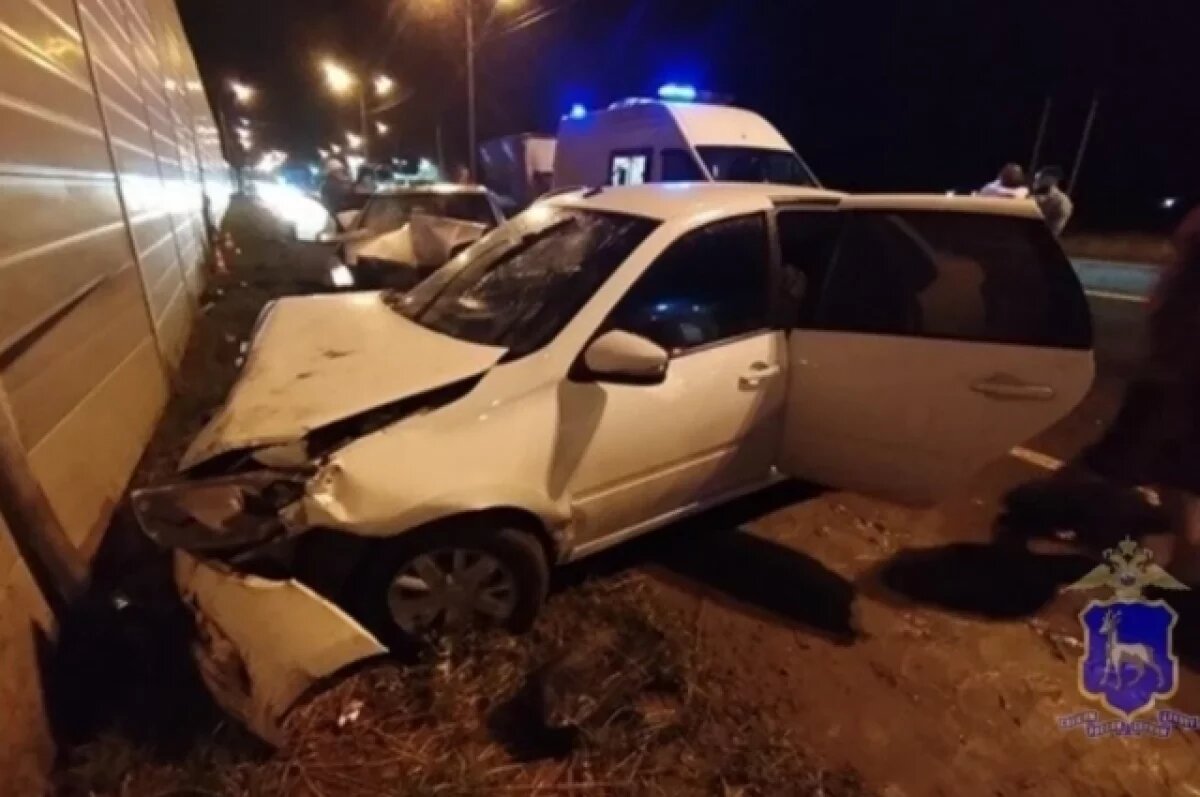    В Самарской области водитель без прав устроил ДТП с 6 пострадавшими