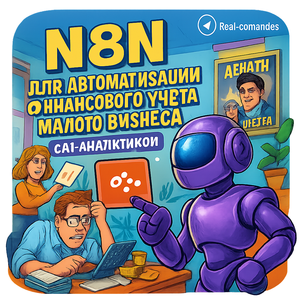    7 Способов Использовать n8n для Автоматизации Финансового Учета с ИИ Дмитрий Попов | Comandos.ai