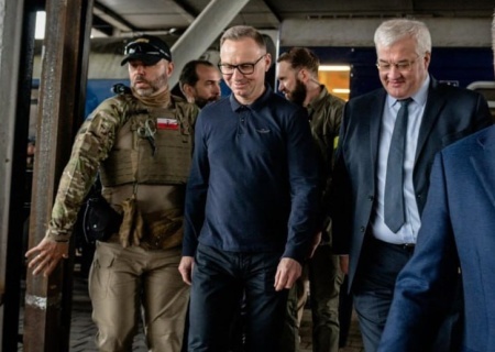    Дуда приехал в Киев проститься с Зеленским