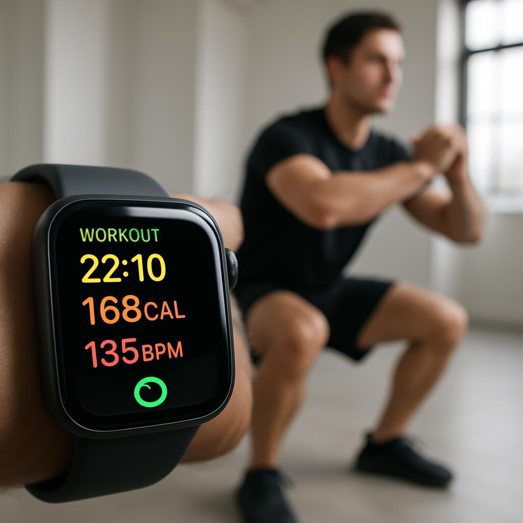 Часы apple watch на руке