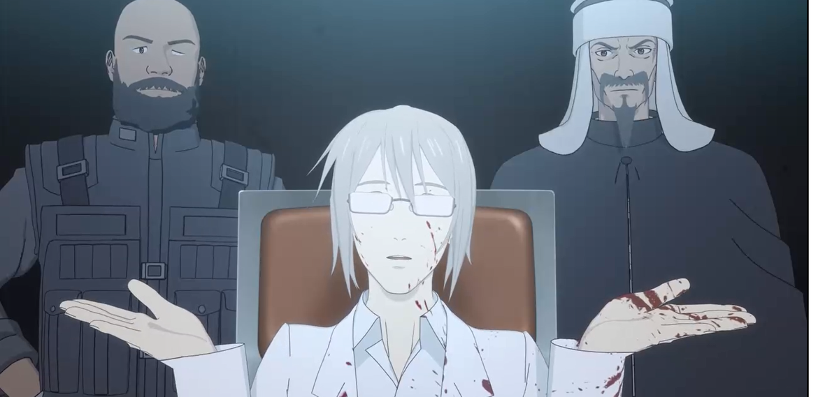 скрин с аниме