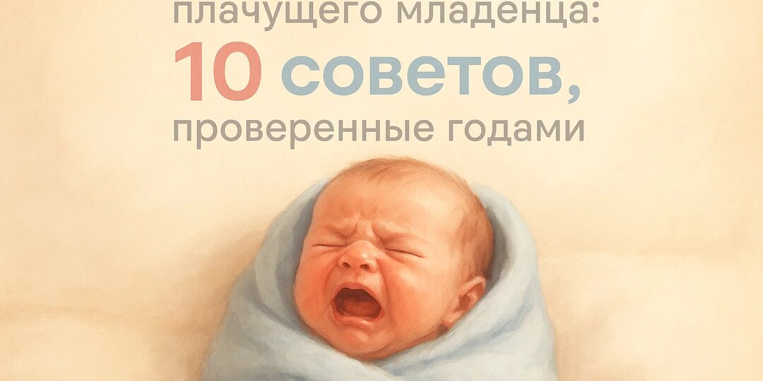 10 приёмов, которые реально работают, когда плачет младенец